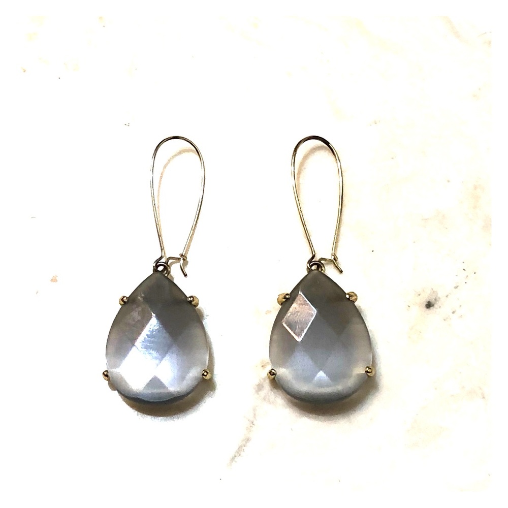 Slate color Kendra Scott earrings